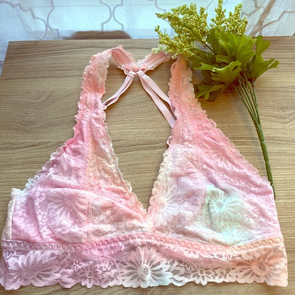 PINK Victoria's Secret Other - 🦄 🌈 Rainbow Lace Bralette Medium